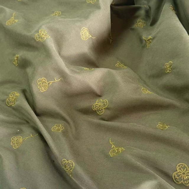 HD-166D Plain Embroidery Jacket Fabric Wholesale