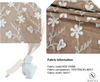 HDX-24096 New design 3D Embroidery Fabric Wholesale Manufacturer