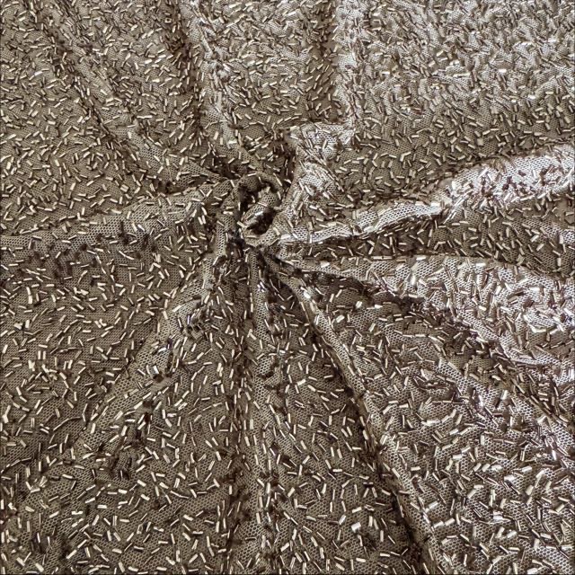 SNP-25001 New Samples of Spandex Sequin Embroidery Mesh Fabric for Wedding Party Dress Fashion Show Clothes Shirts Creative Textile