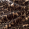WT-24014 100% Polyester Printed Faux Fur Fabric Leopard Printed Fake Hair Like Rabbit Fur