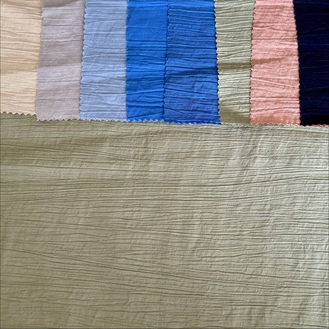 FSP-24228 Wholesale Dyed Woven Fabric Manufacturer R/N Fabric for Women Garments